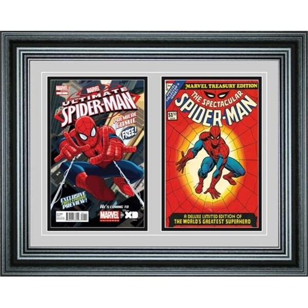 Perfect Cases Perfect Cases DBCMC-PM Double Comic Book Frame with Premium Moulding DBCMC-PM - main
